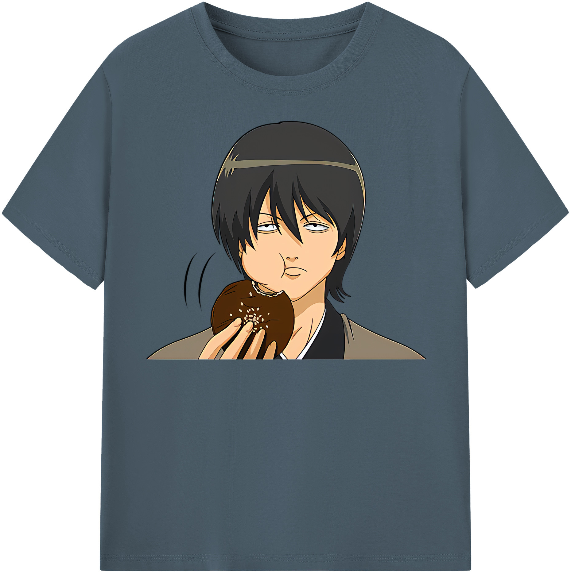 （画像用） ぎんたま 坂田銀時（さかたぎんとき） 神楽 志村新八（しむら しんぱち） GINTAMA Sakata Gintoki Kagura Shimura Shinpachi 綿100％半袖Tシャツ（フロントプリント）